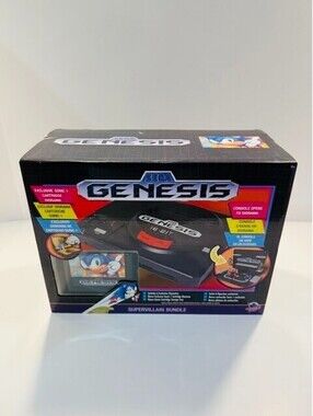 SEGA Genesis Console Heroes Supervillain Bundle Playset Sonic Wilder Toys Sealed